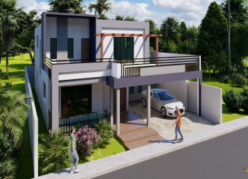 ATRACTIVA CASA EN SANTO DOMINGO ESTE.