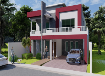 ATRACTIVA CASA EN SANTO DOMINGO ESTE.