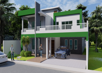 HERMOSA CASA EN SANTO DOMINGO ESTE.