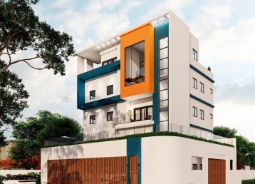 Residencial de 5 niveles de apartamentos