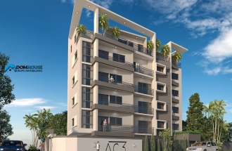 Apartamento Con Dos Parqueos Y Terraza  En  El Distrito Nacional
