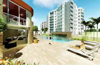Complejo De Apartamentos En Santo Domingo Norte