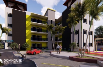 Proyecto De Apartamentos En La Autopista San Isidro.