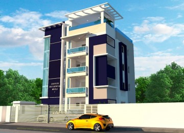 Hermoso proyecto residencial con fachada moderna