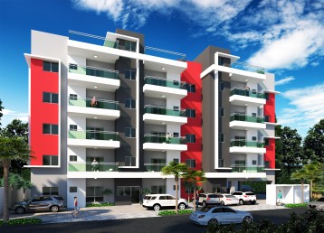 Hermoso y exclusivo proyecto residencial con fachada moderna